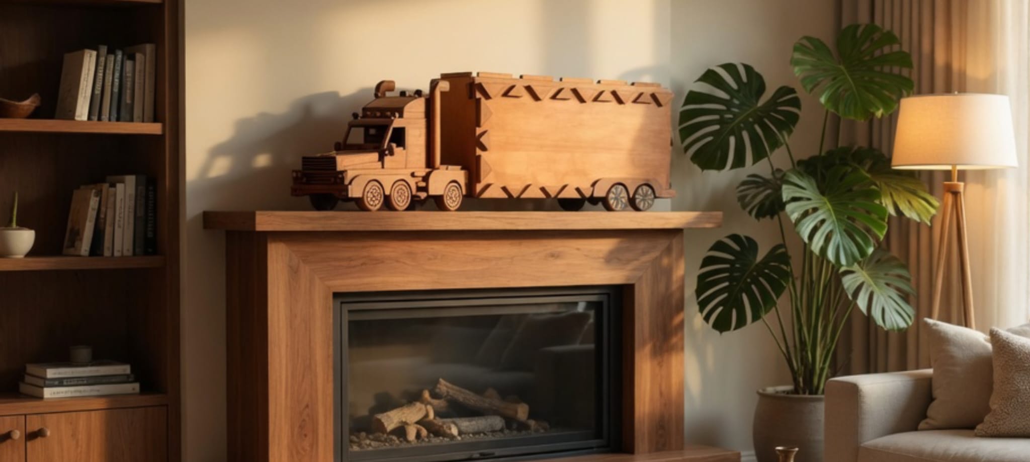 Akkan Studio wooden truck